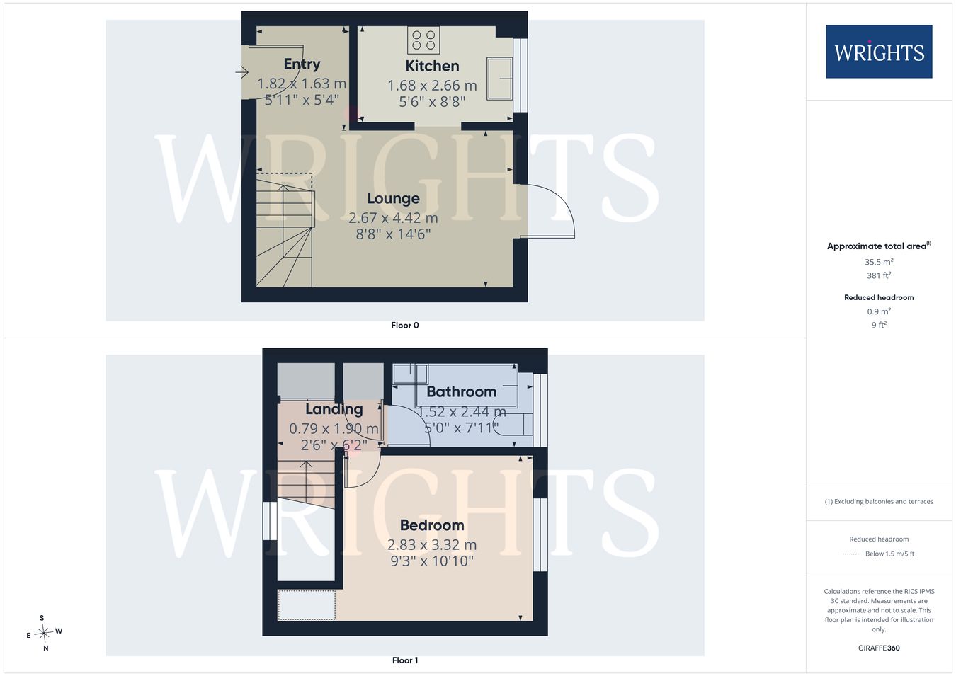 7, Lime Close, Stevenage floorplan