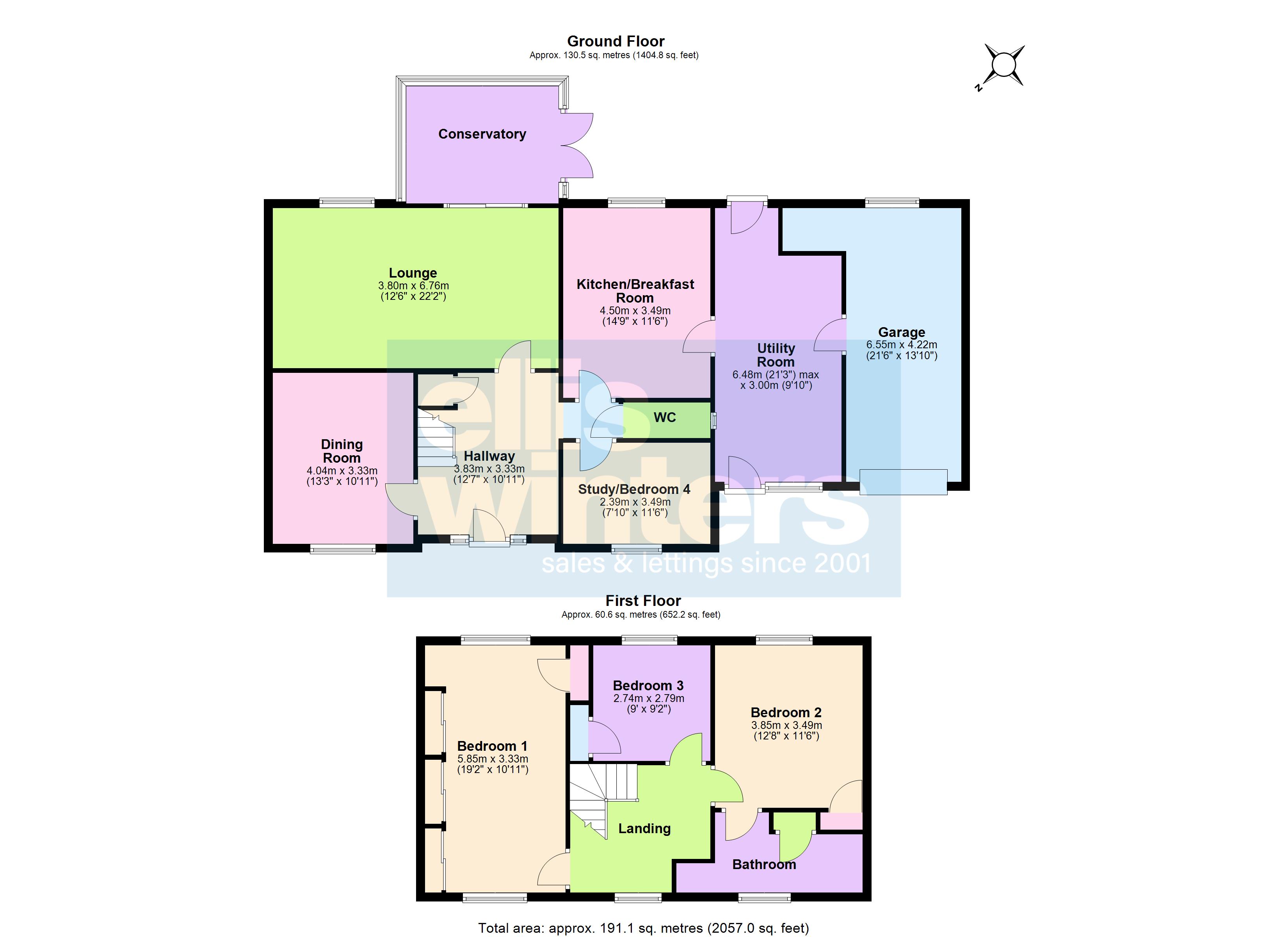 5, Cricketers Close, March floorplan