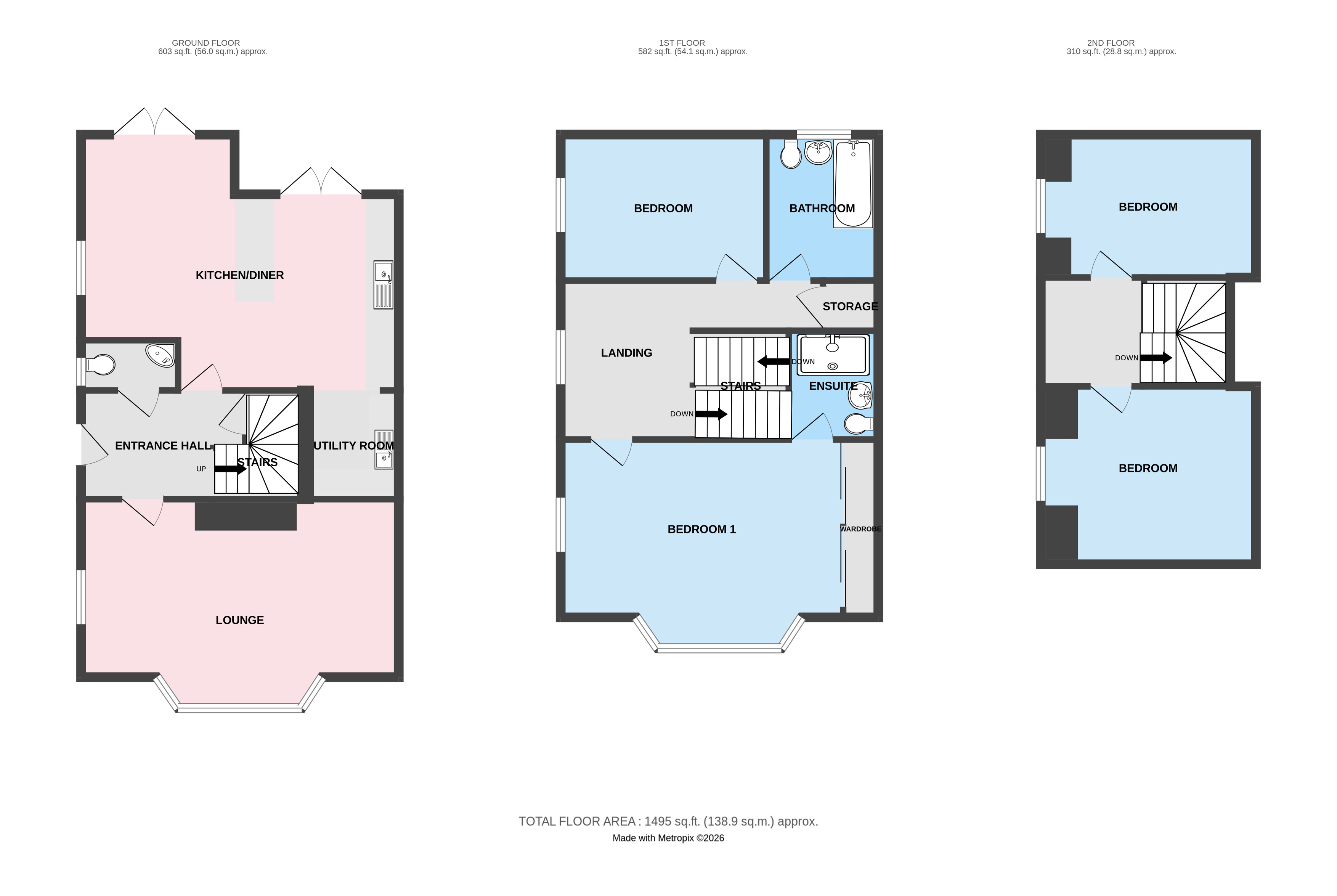 12, Farm House Road, Telford floorplan