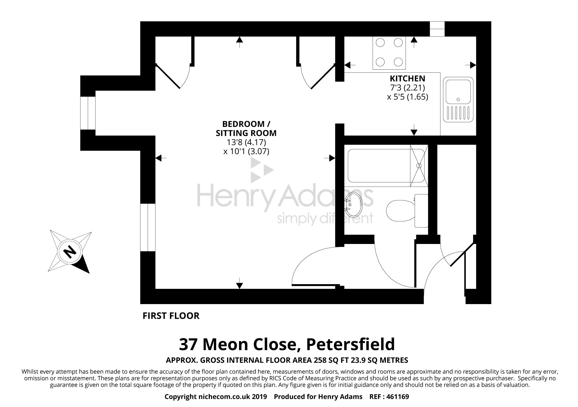 0 Bedrooms Studio for sale in Meon Close, Petersfield GU32