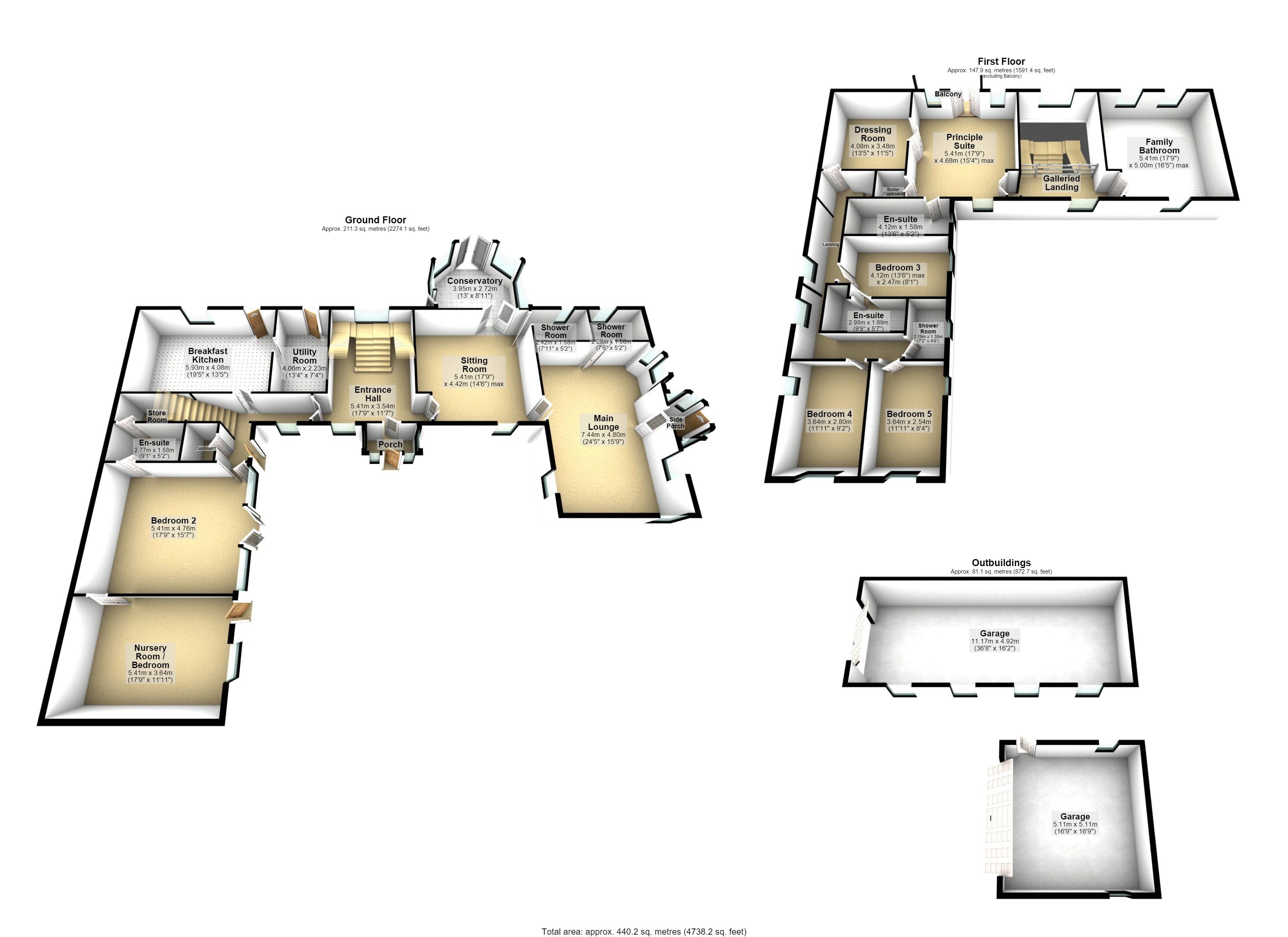 Primrose Hill Farm, Rochdale Road East, Heywood floorplan