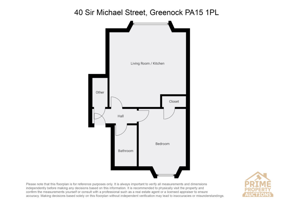 40, Sir Michael Street, Greenock floorplan