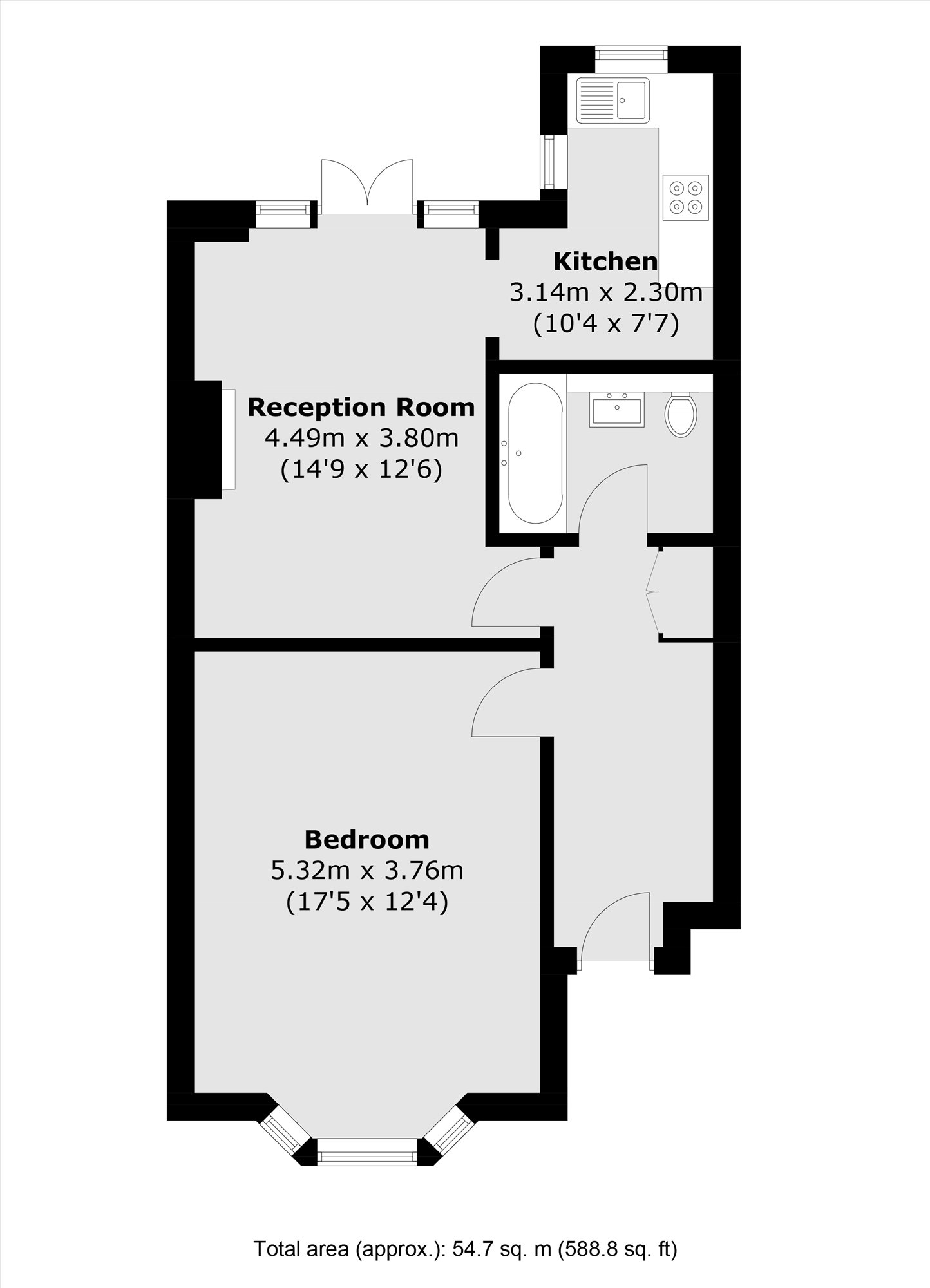 Gunterstone Road, London floorplan