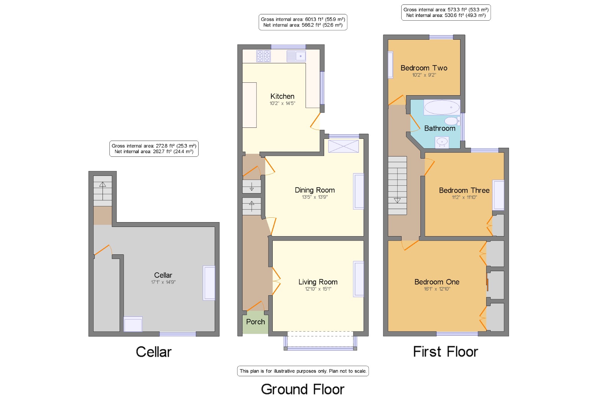 3 Bedrooms Terraced house for sale in . Charter Road, Altrincham, Greater Manchester WA15