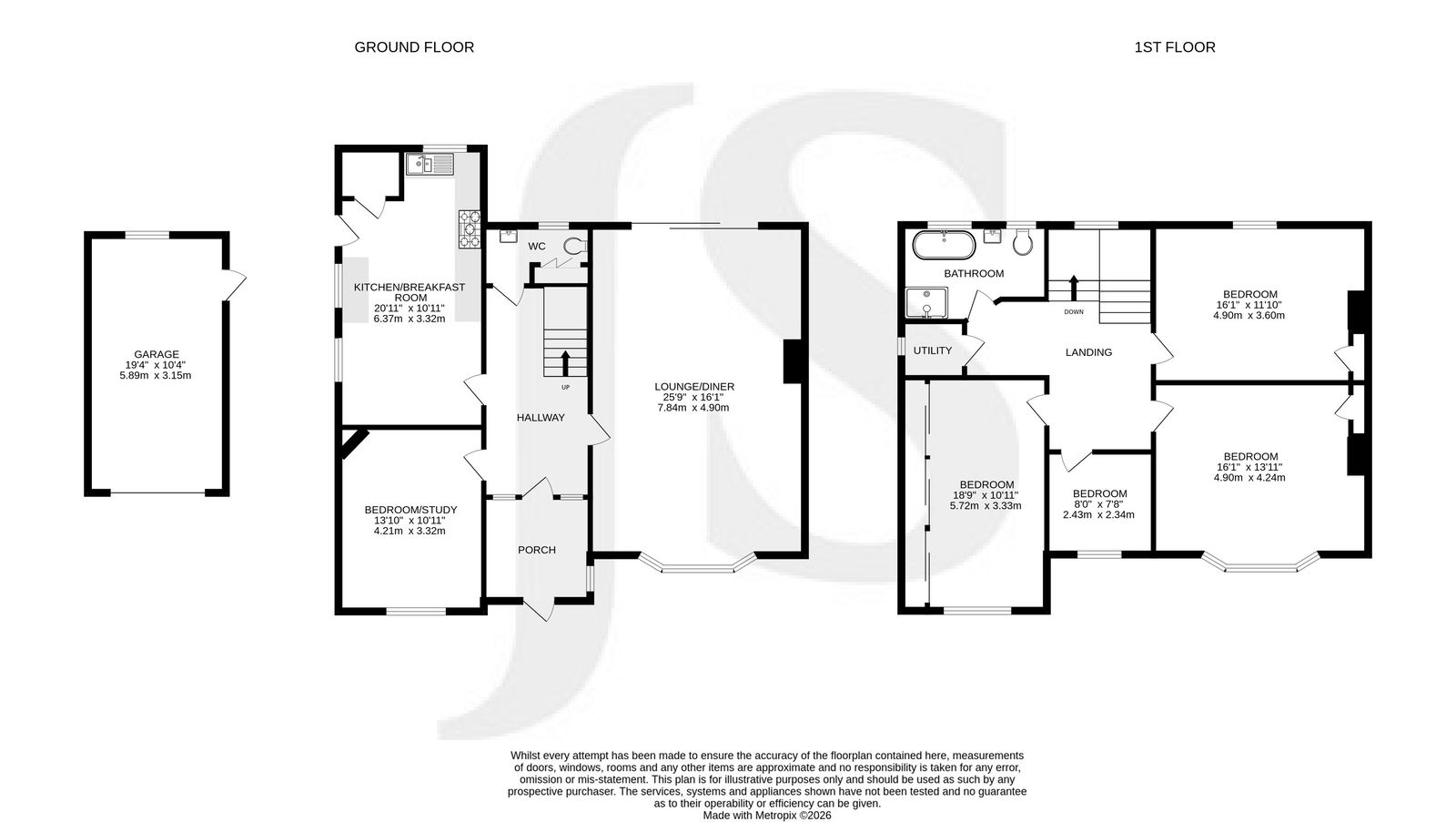 8, Offington Gardens, Worthing floorplan