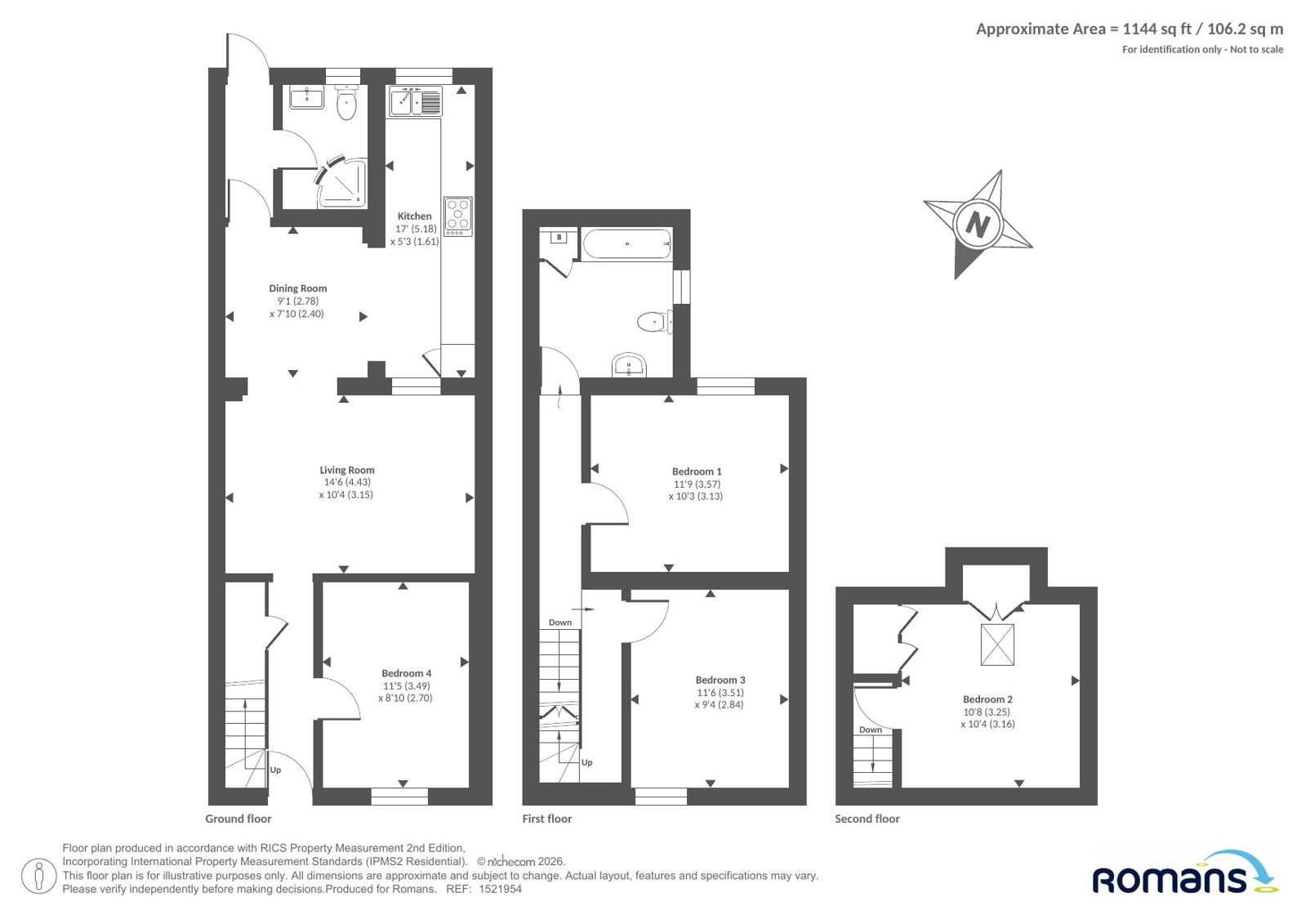 Great Knollys Street, Berkshire floorplan