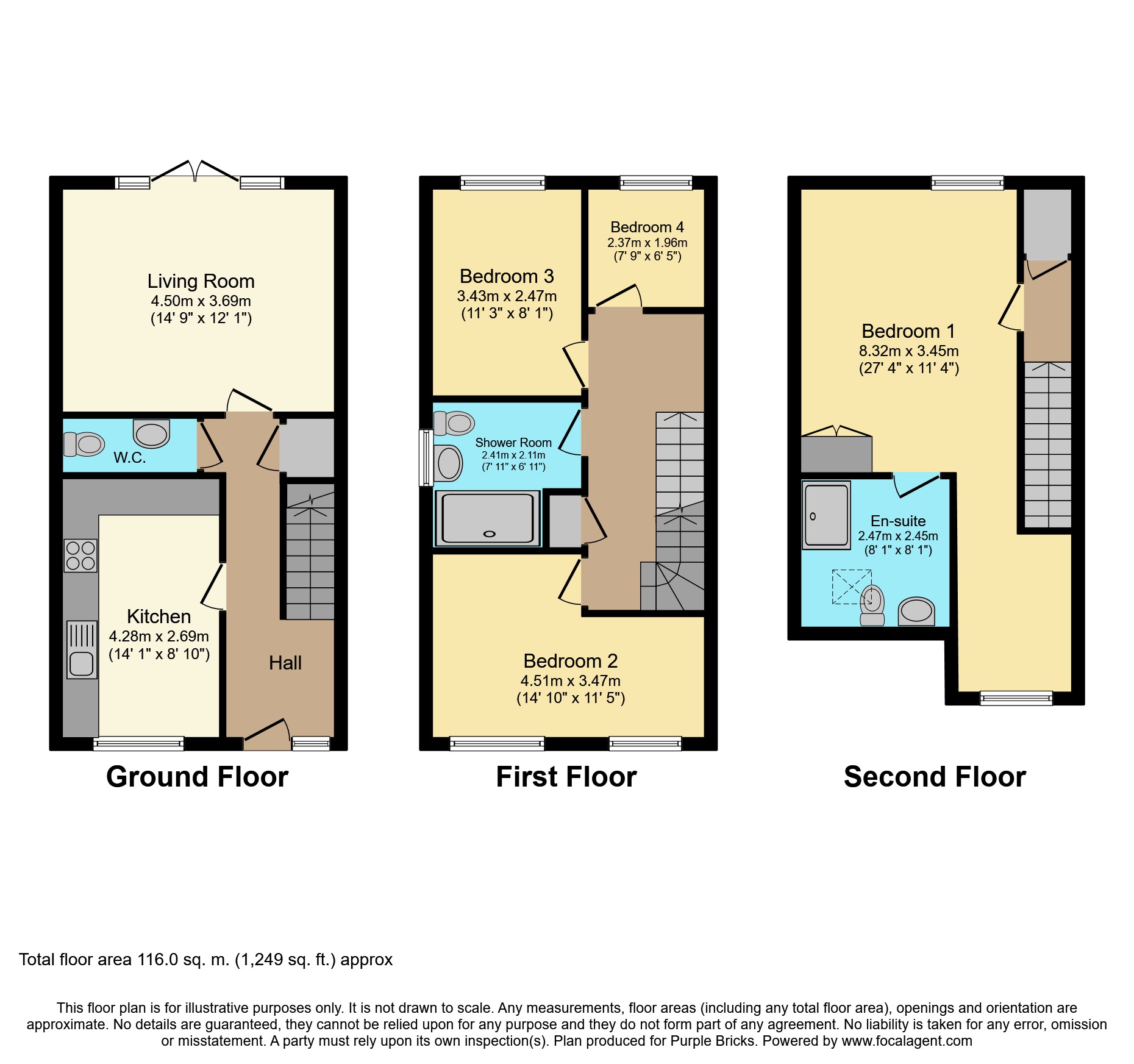 4 Bedrooms Terraced house for sale in The Cedars, Broxbourne EN10