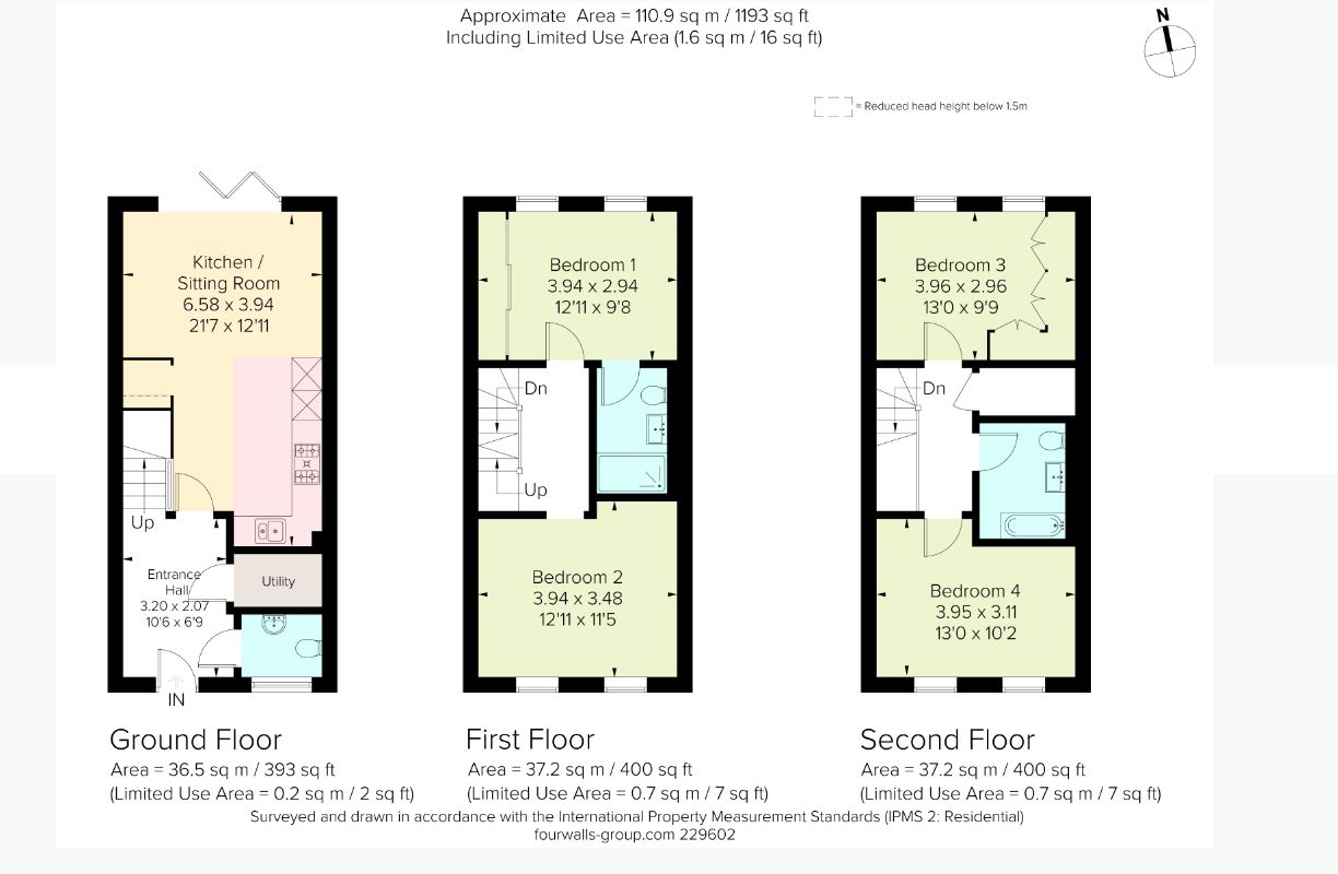 4 Bedrooms Town house to rent in Woodland Road, Dunton Green, Sevenoaks TN14