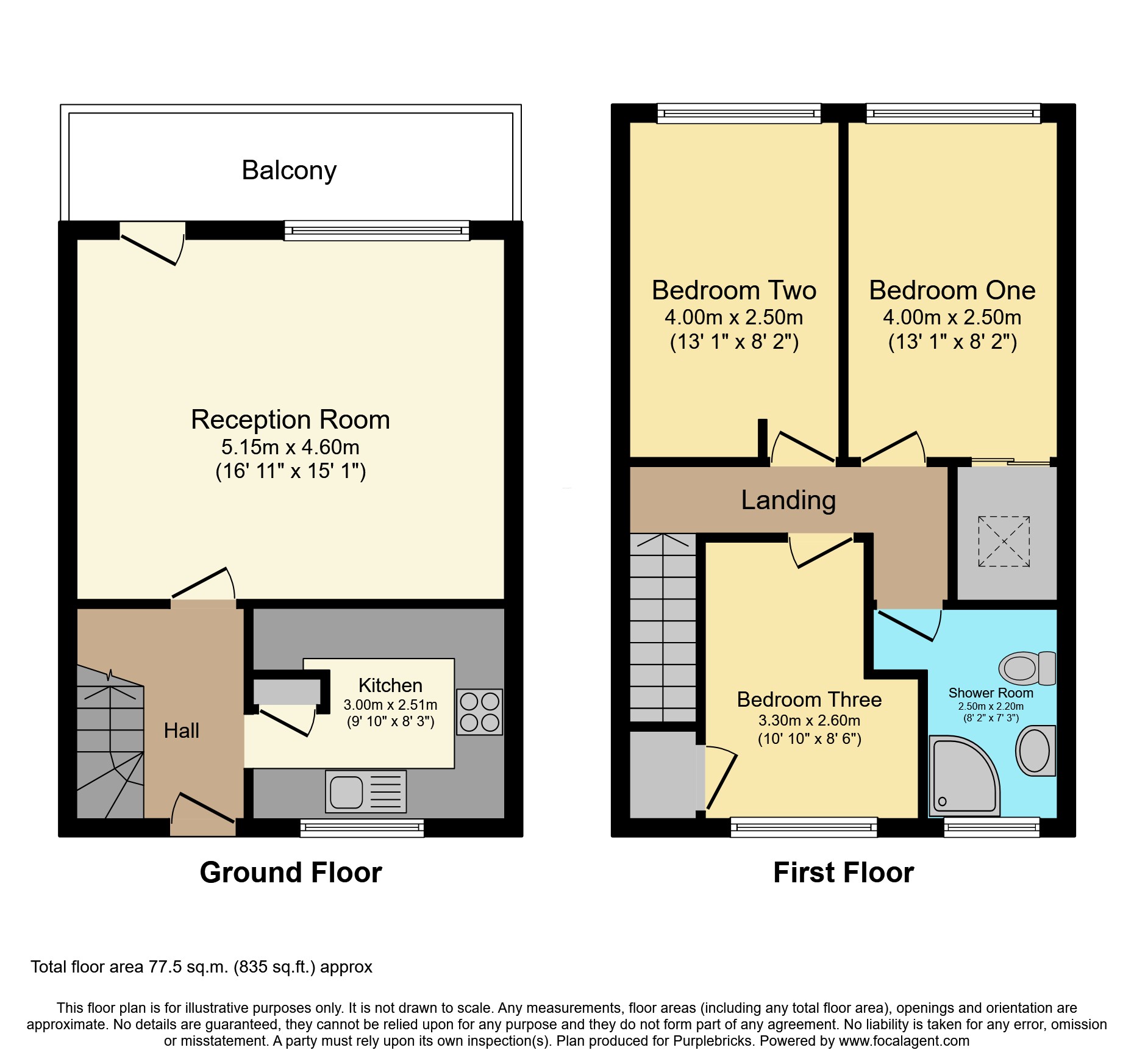 46, Tamar Square, Woodford Green floorplan