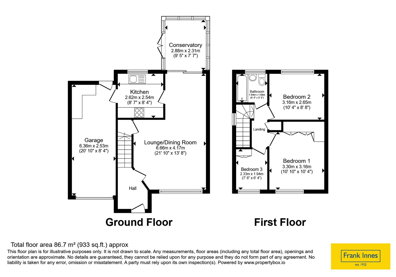 34, County Road, Nottinghamshire floorplan