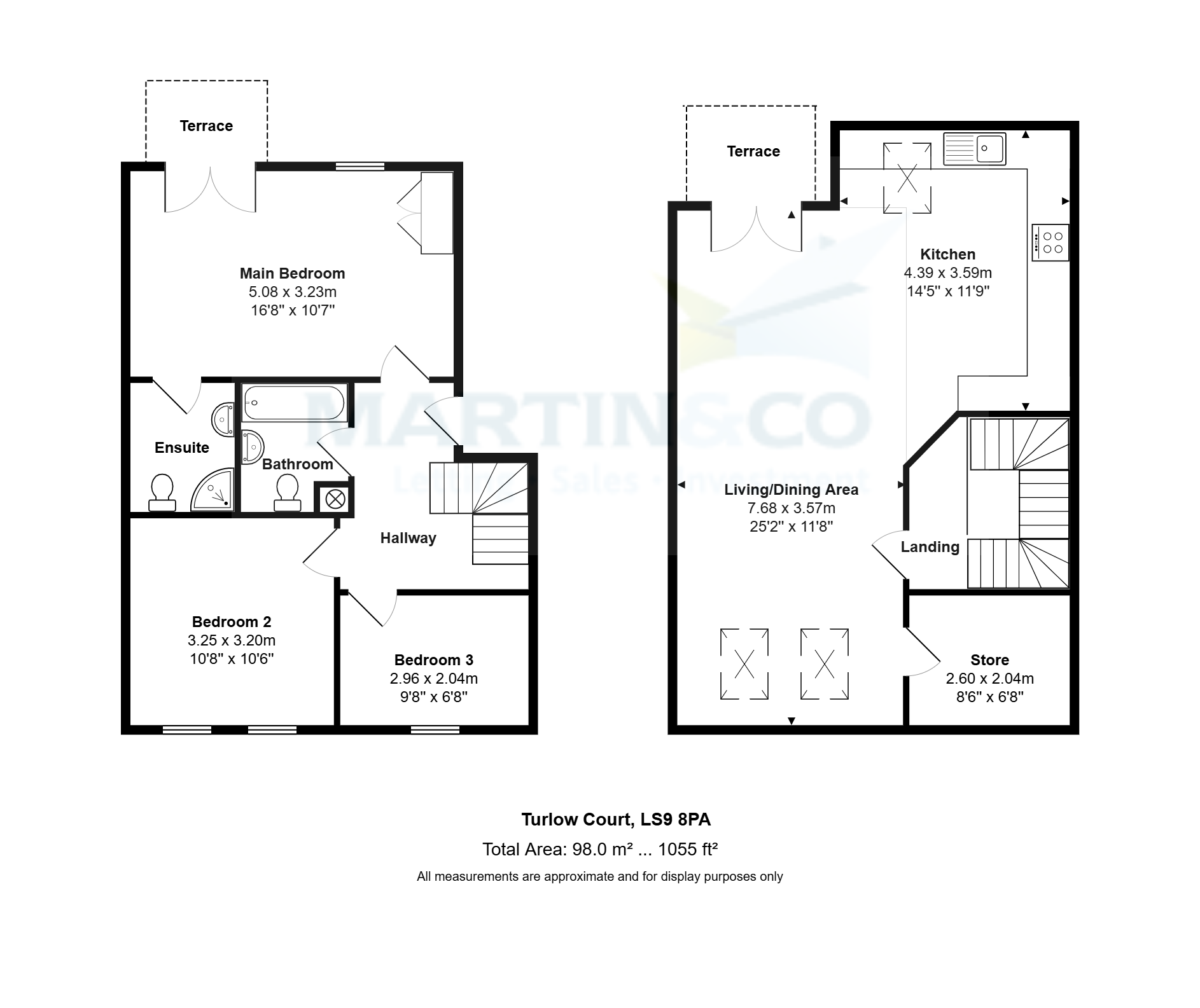 40, Turlow Court, Leeds floorplan