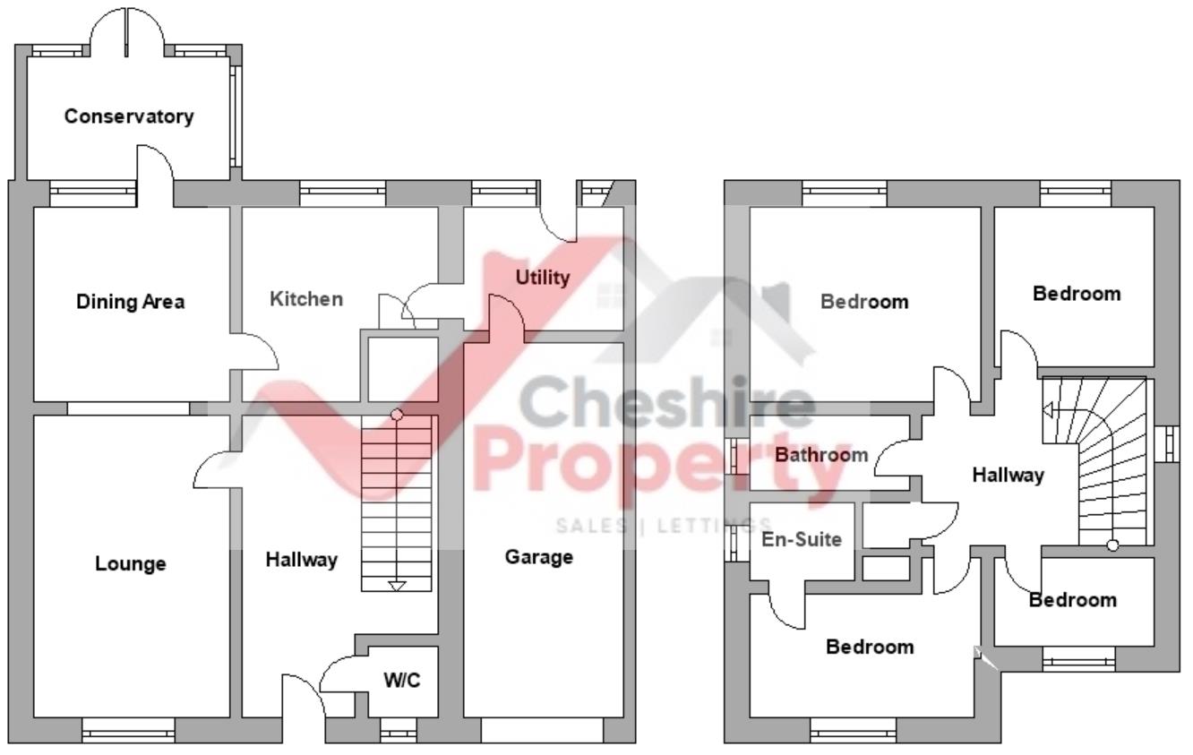 65, Henshall Hall Drive, Congleton floorplan