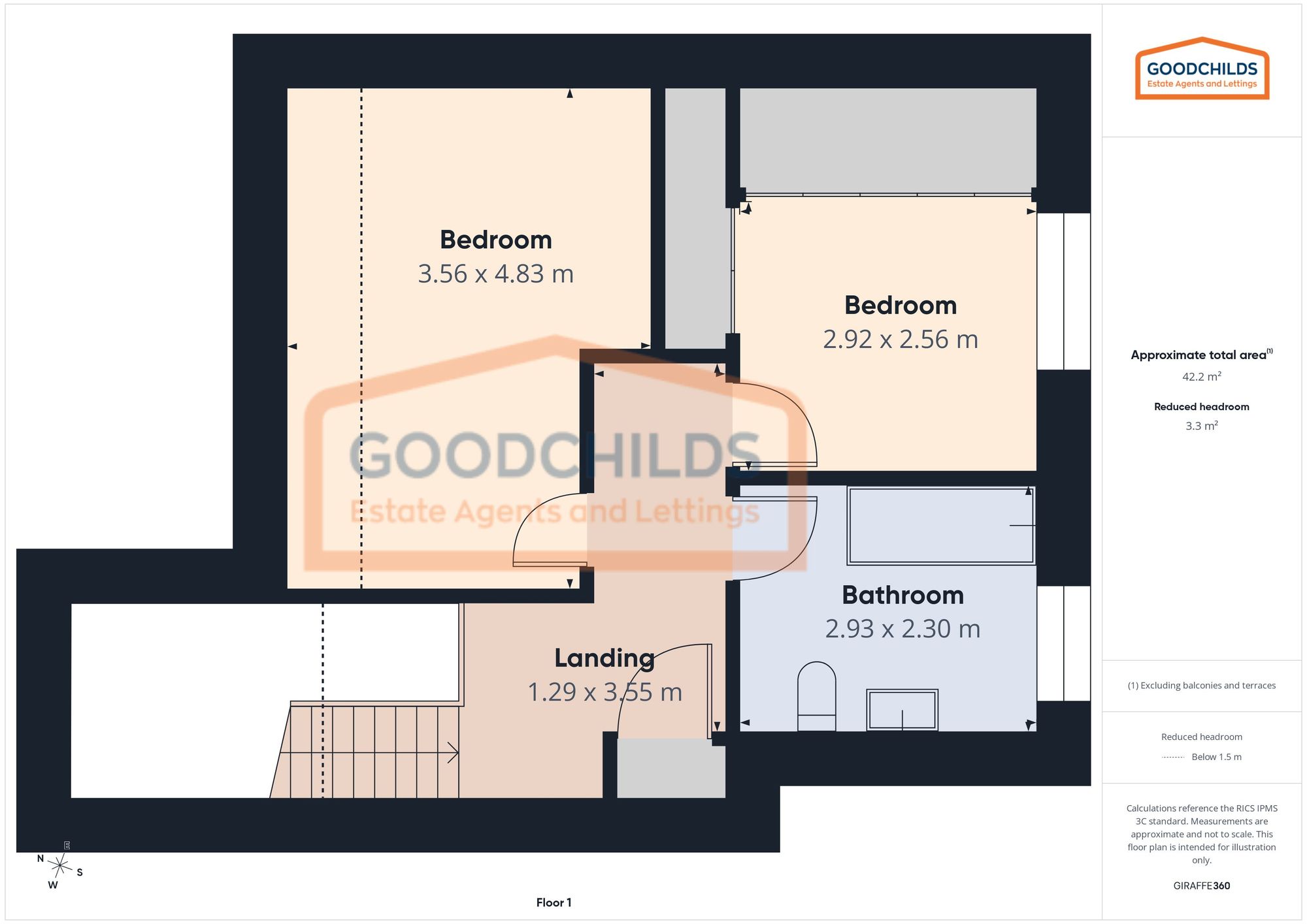 164 Littleworth Road, Cannock floorplan