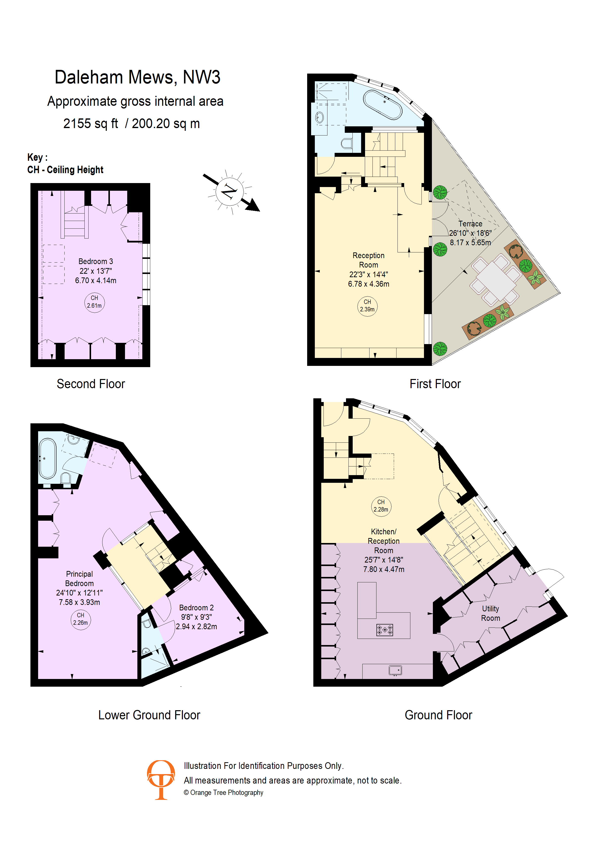 Daleham Mews, London floorplan