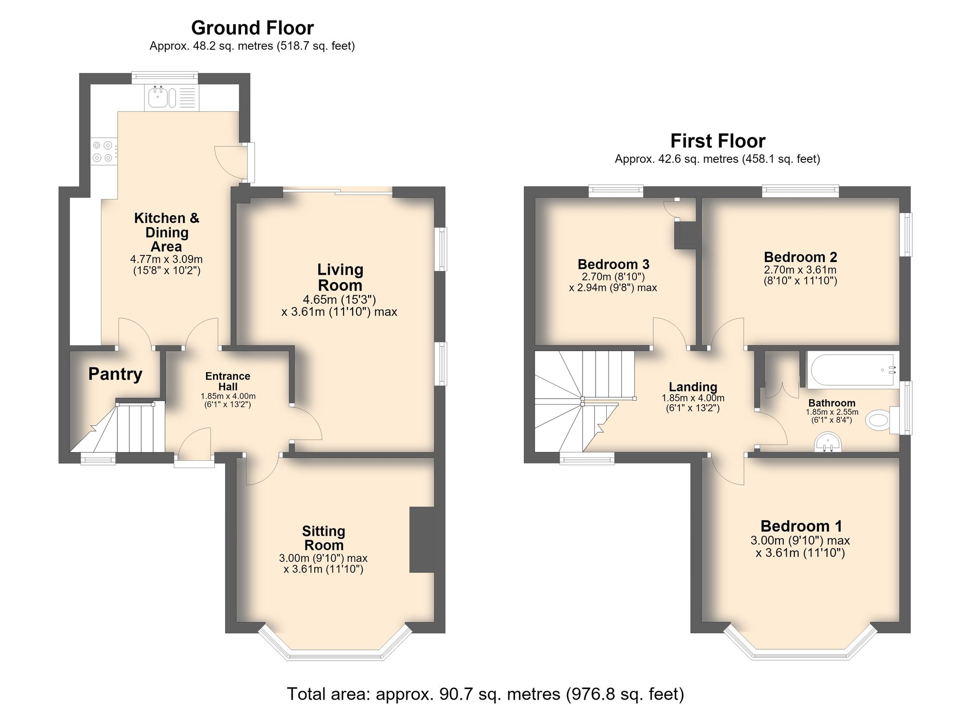 4 Halcyon Approach, Chesterfield floorplan