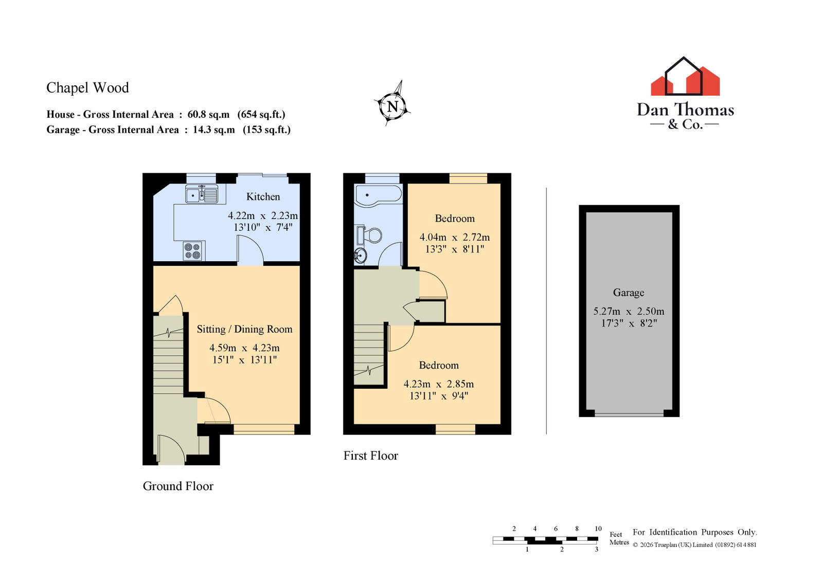 49, Chapel Wood, Longfield floorplan