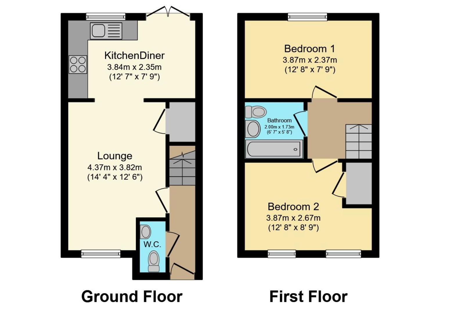 13, Faraday Drive, Sheerness floorplan