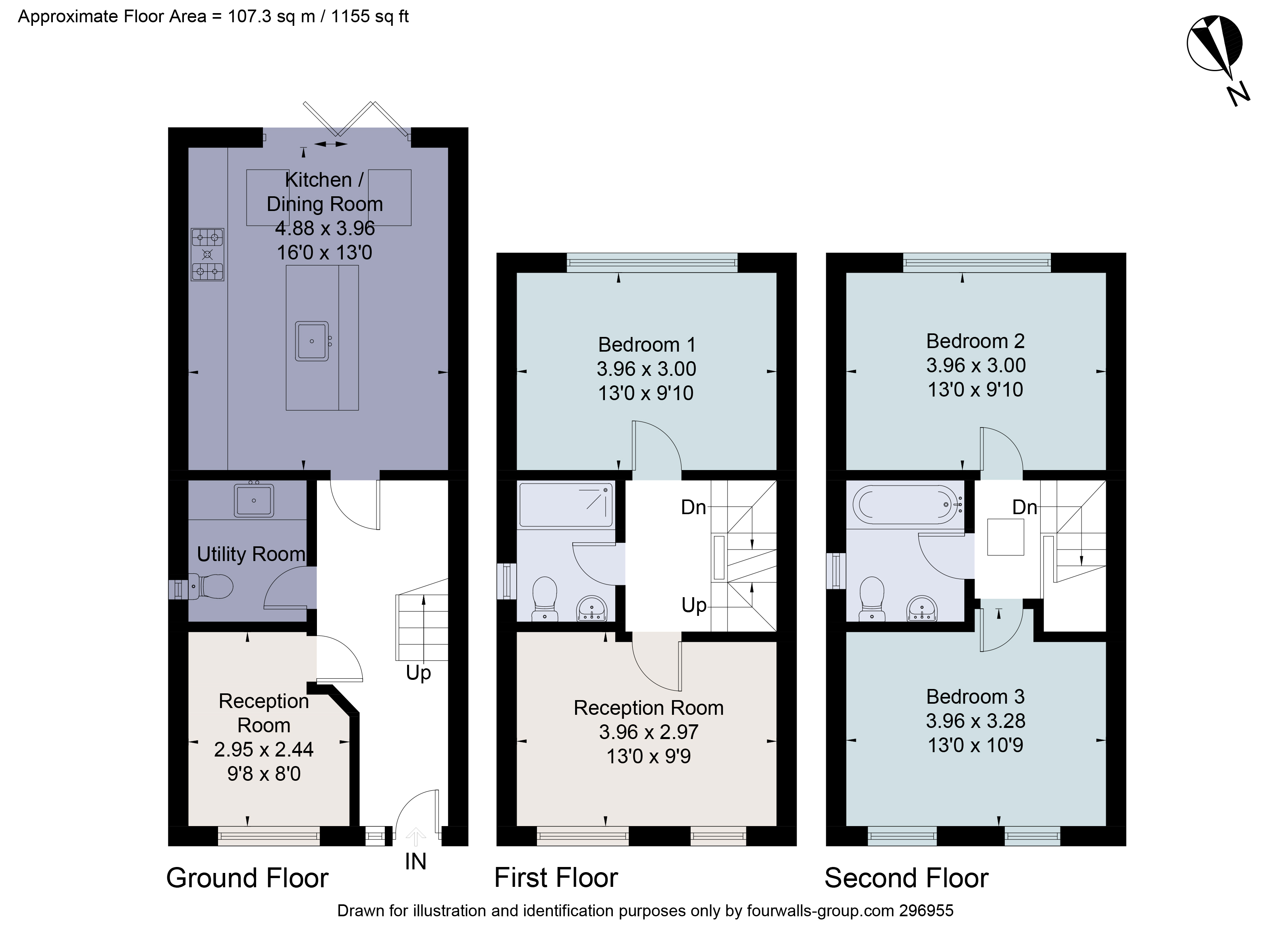 Knights Close, Windsor, Berkshire SL4, 3 bedroom end terrace house for sale 61276504