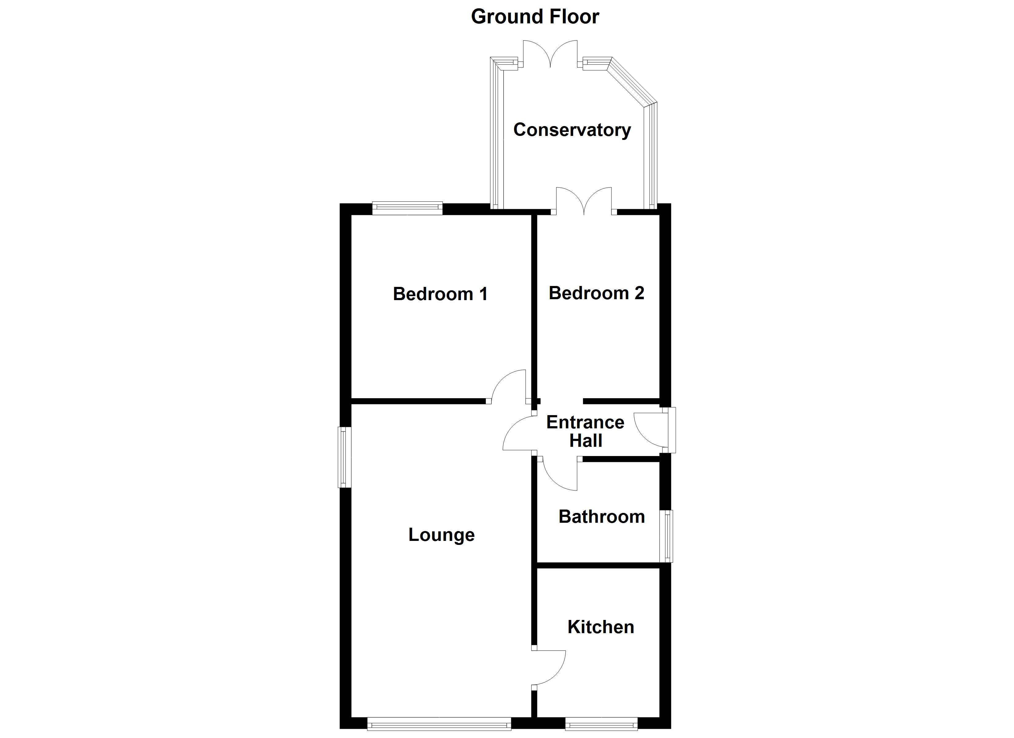2 Bedrooms Detached bungalow for sale in Branstone Grove, Ossett WF5