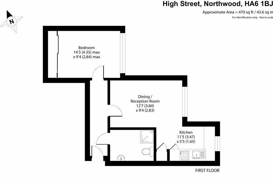 High Street, Northwood floorplan