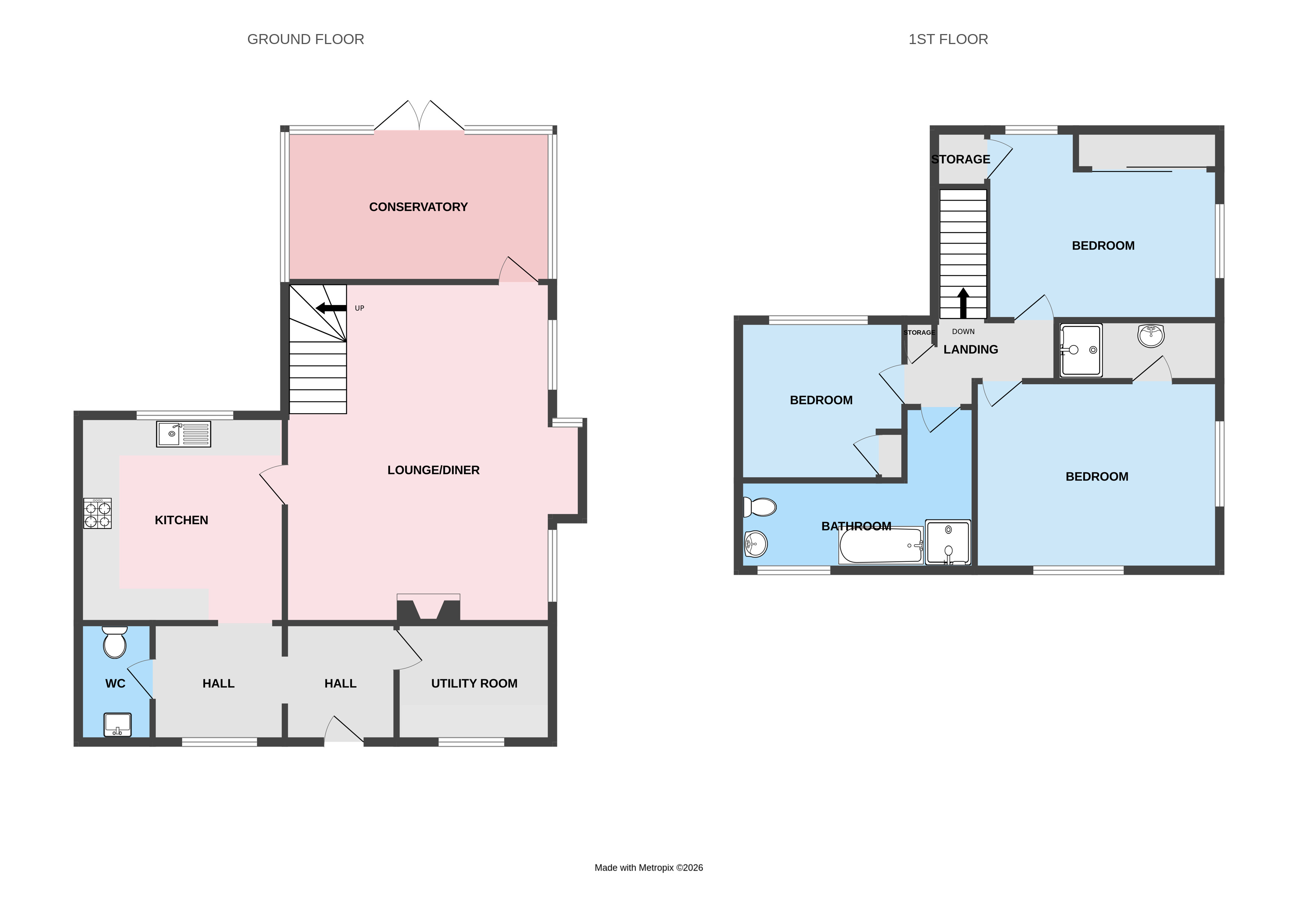 Bronhaul,, Knockin Heath, Shropshire floorplan