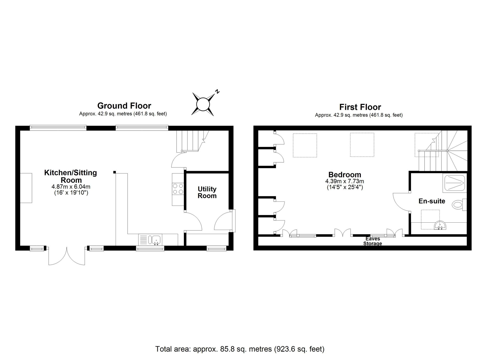 Crossways Farmhouse, Cheriton Bishop, Exeter floorplan