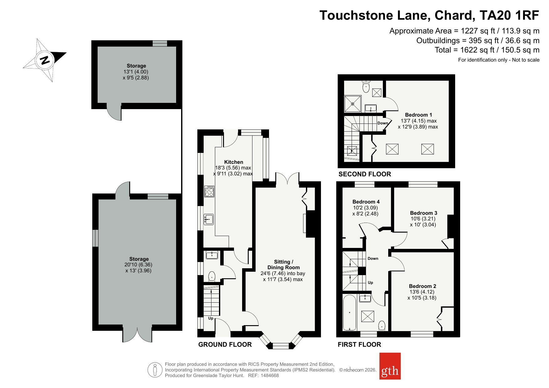 2, Touchstone Lane, Somerset floorplan