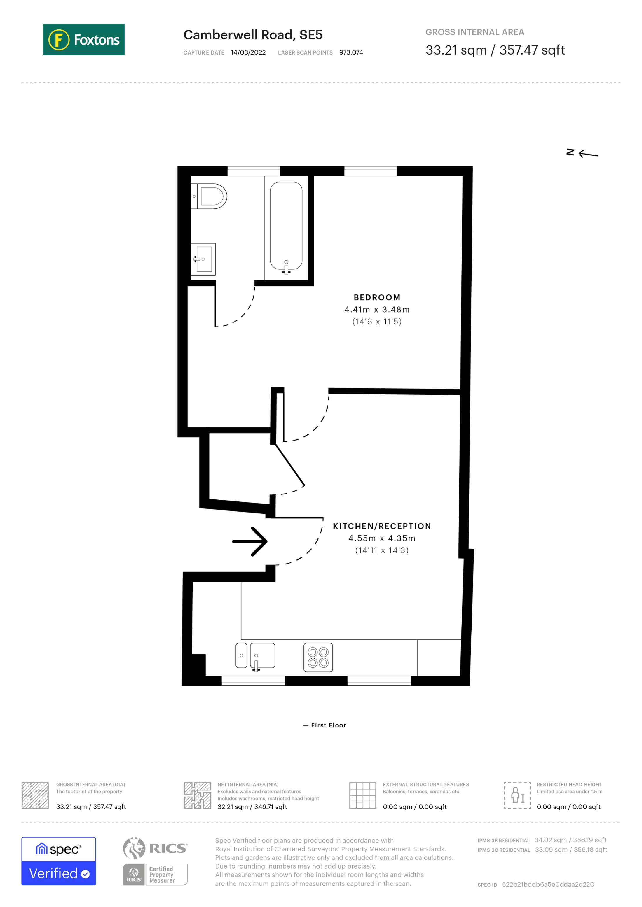 Camberwell Road, Camberwell floorplan