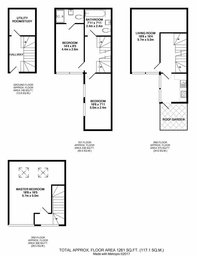 Colne Road, Twickenham TW2, 3 bedroom terraced house to rent 62052339
