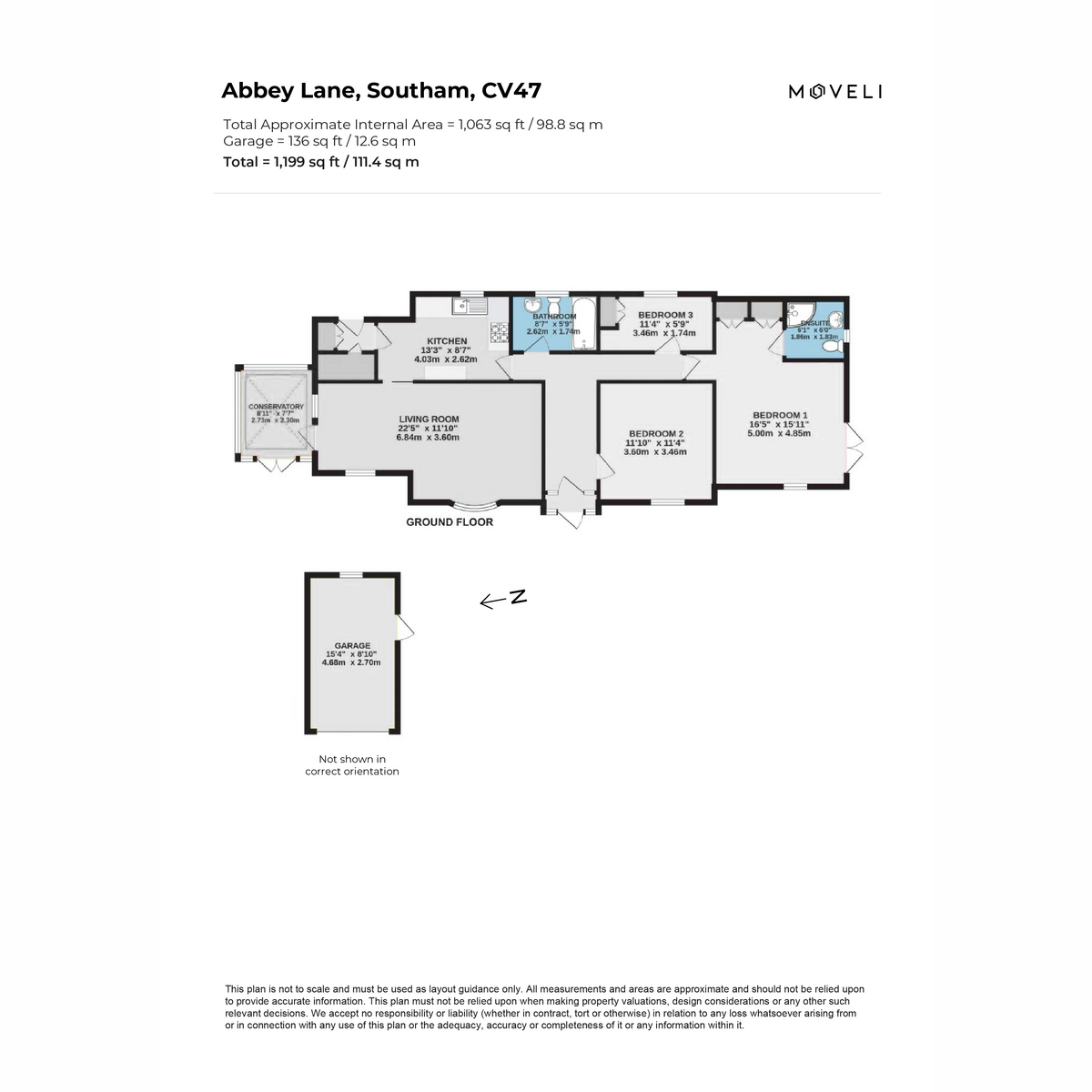 18, Abbey Lane, Southam floorplan