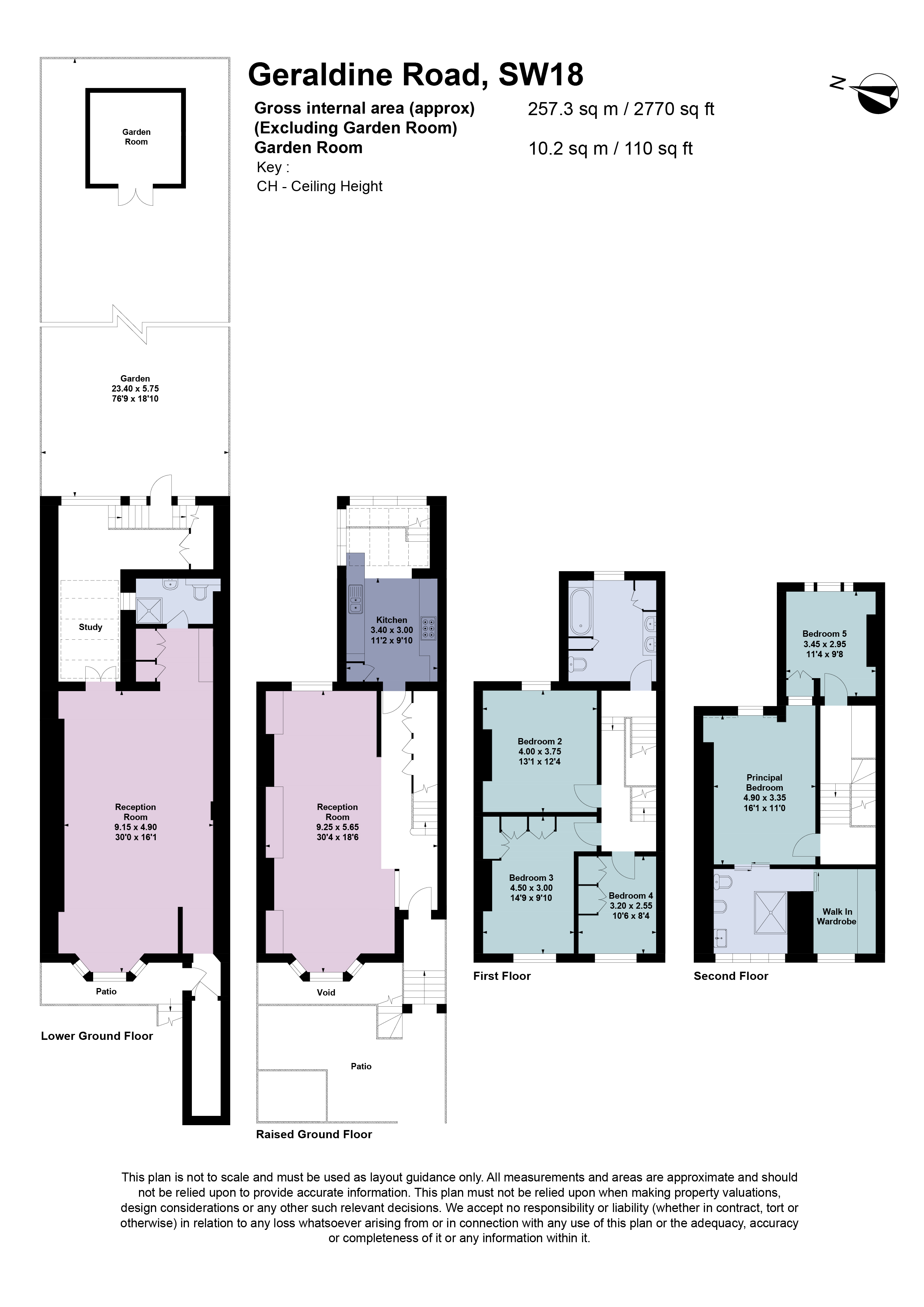45, Geraldine Road, London floorplan