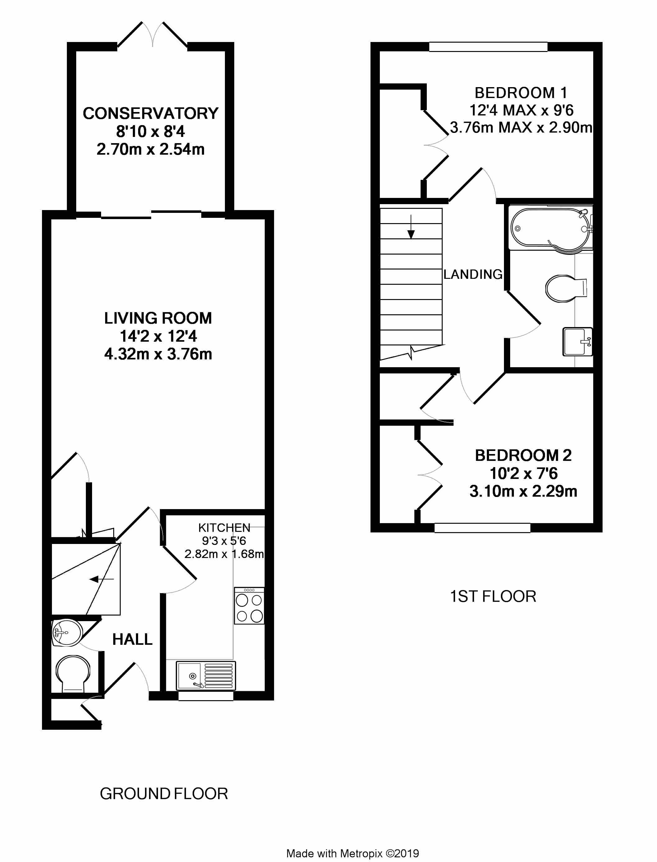 2 Bedrooms  for sale in Ferndown Gardens, Farnborough, Hampshire GU14