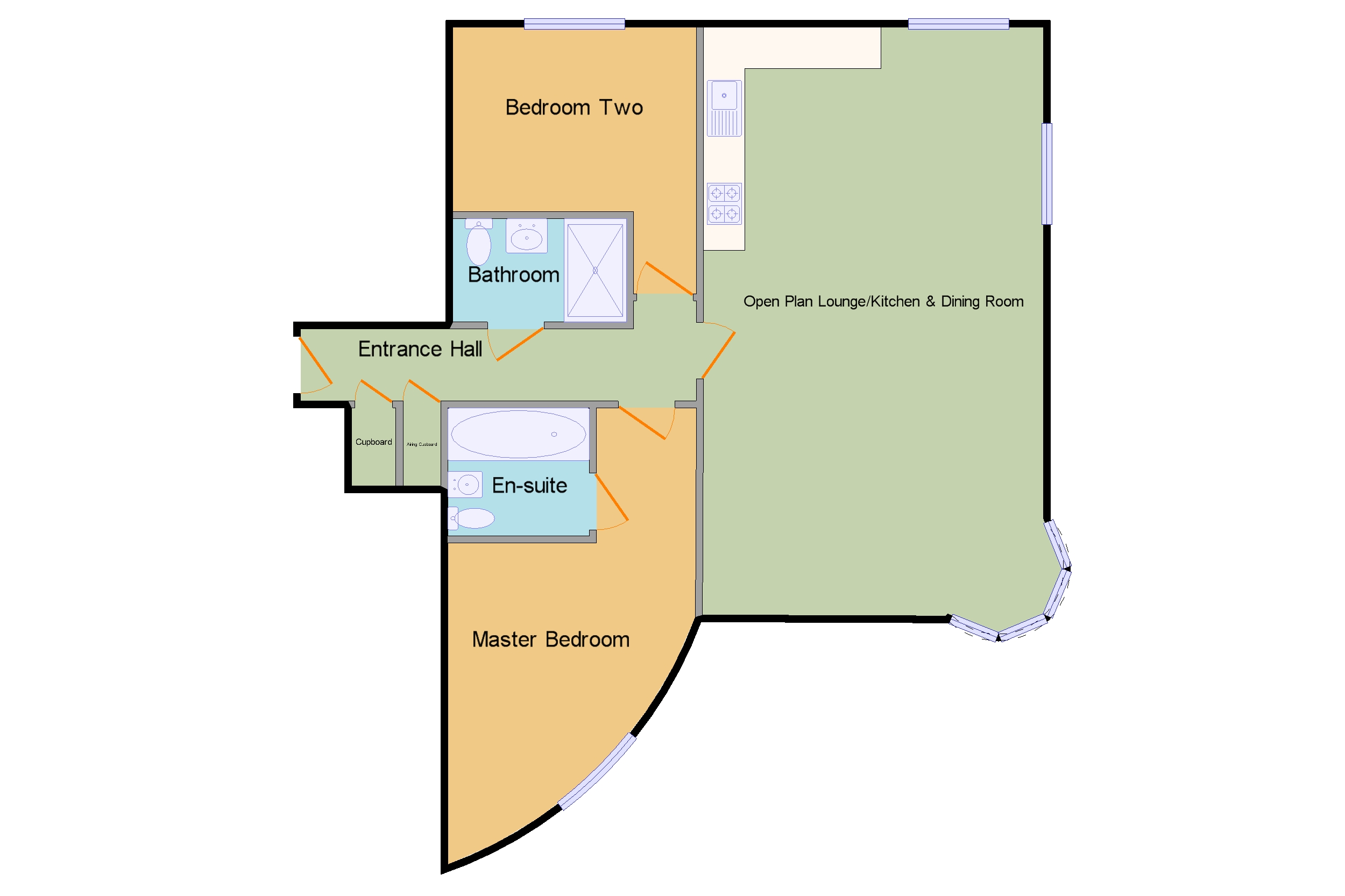 City Wharf Apartments, Schooner Way, Cardiff Bay, Cardiff CF10, 2