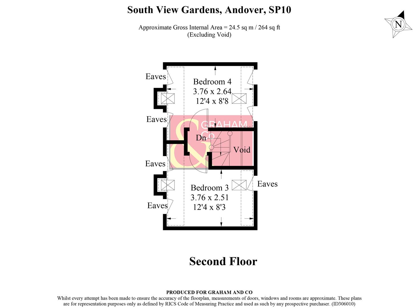 59, South View Gardens, Andover floorplan