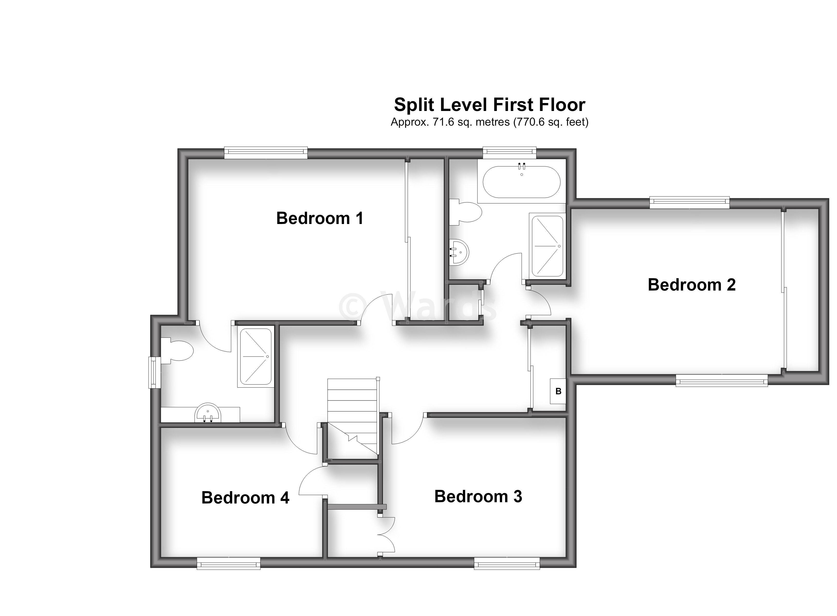12, Olivine Close, Chatham floorplan