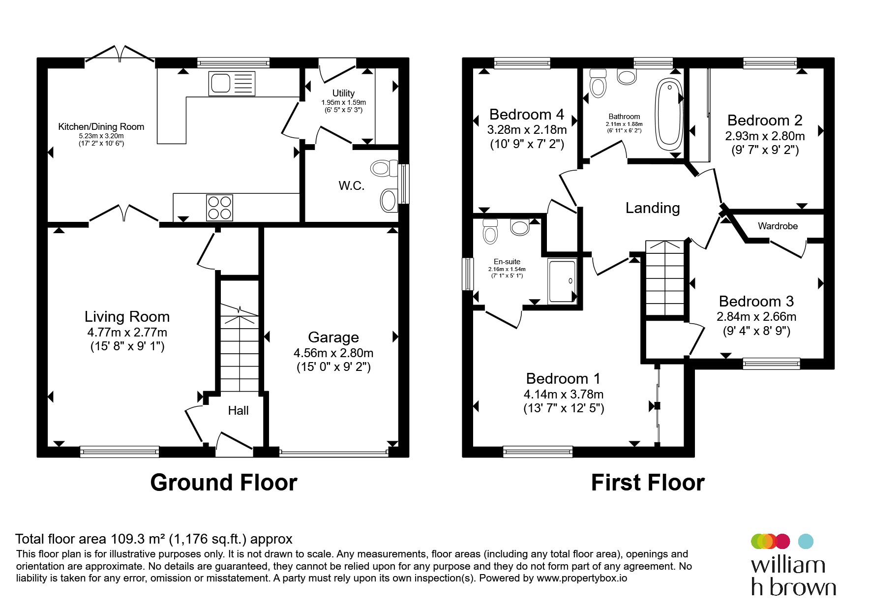 1, Fieldway Rise, Huddersfield floorplan