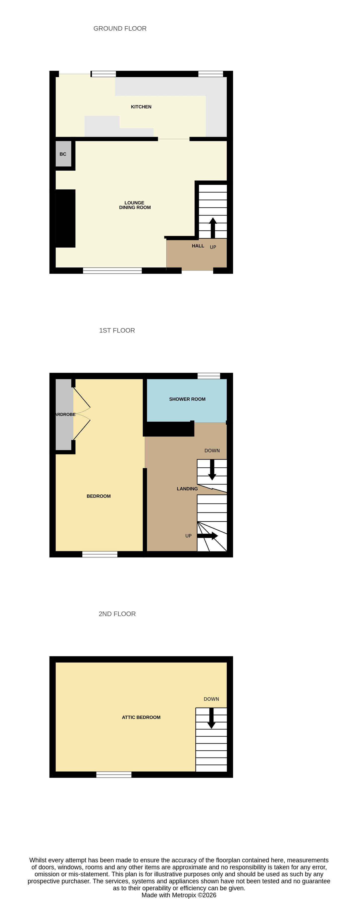54, Market Street, Brechin floorplan