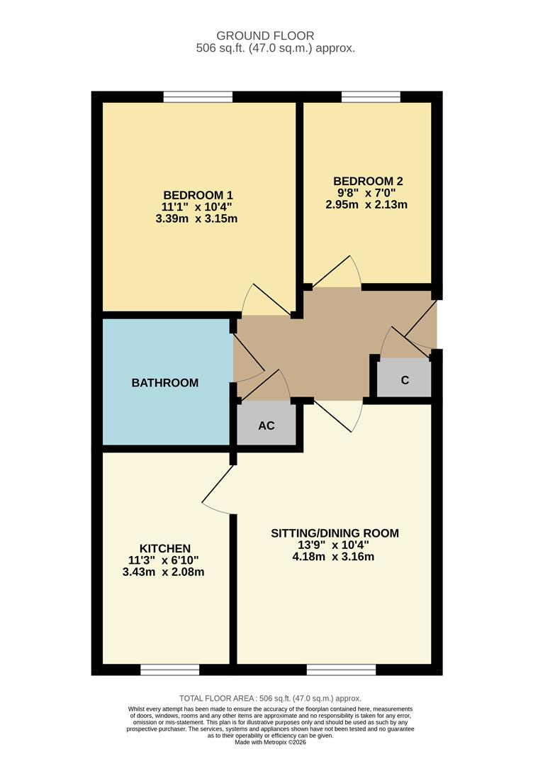 4, Louise Rayner Place, Chippenham floorplan