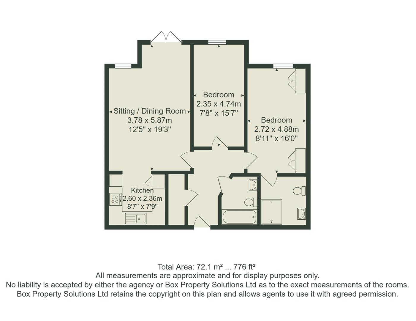 9 Emmandjay Court, Valley Drive, Ilkley floorplan