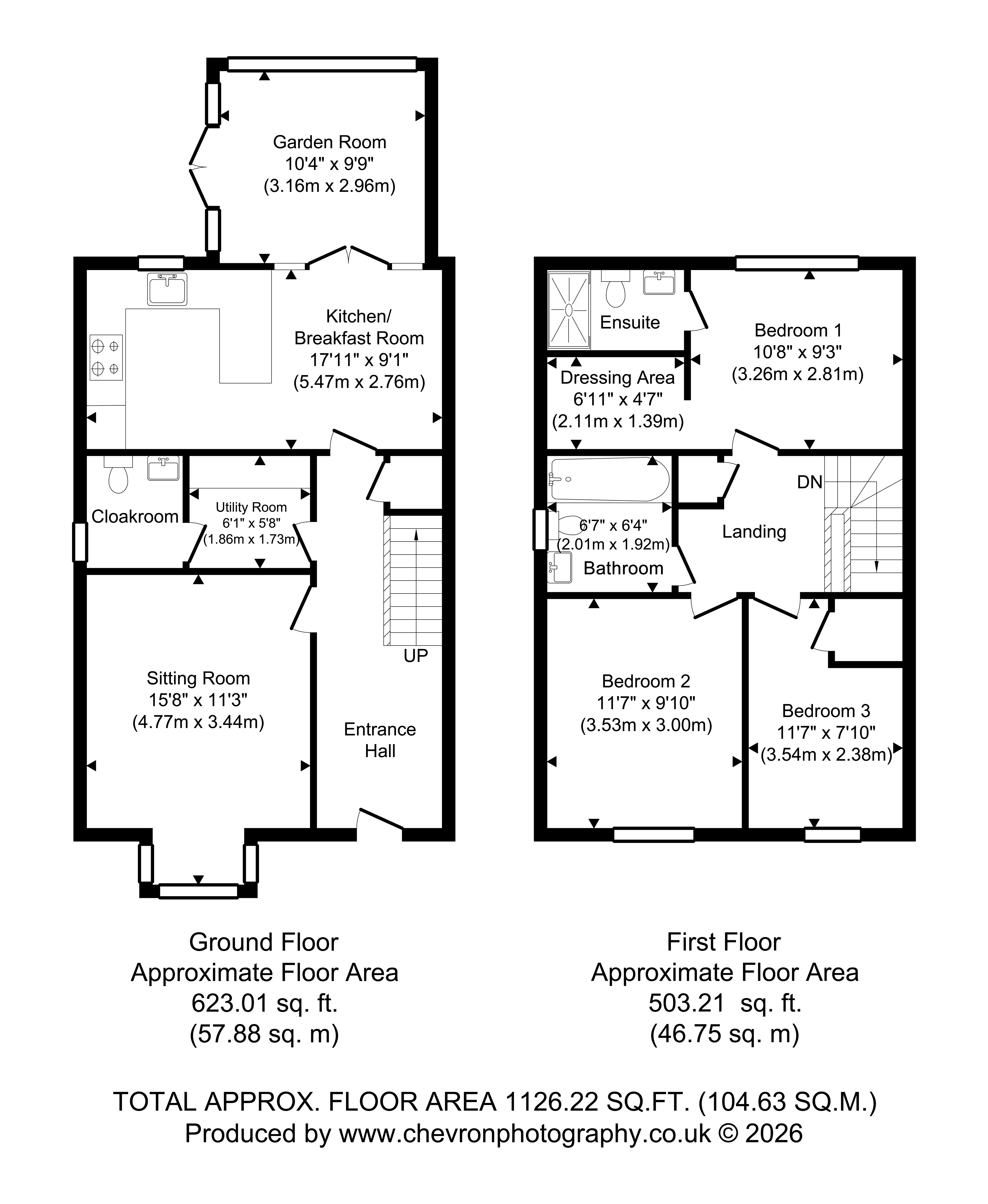 16 Leftwich Place, Bures Road, Sudbury floorplan