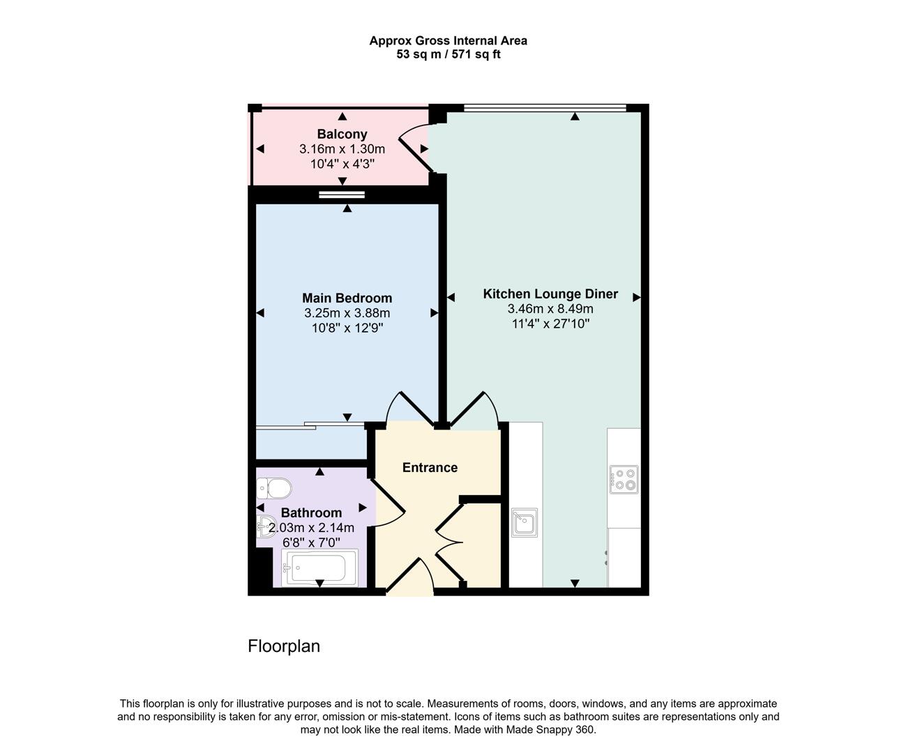 21 Ebony Crescent, Barnet floorplan