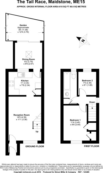 2 Bedrooms  to rent in The Tail Race, Maidstone ME15