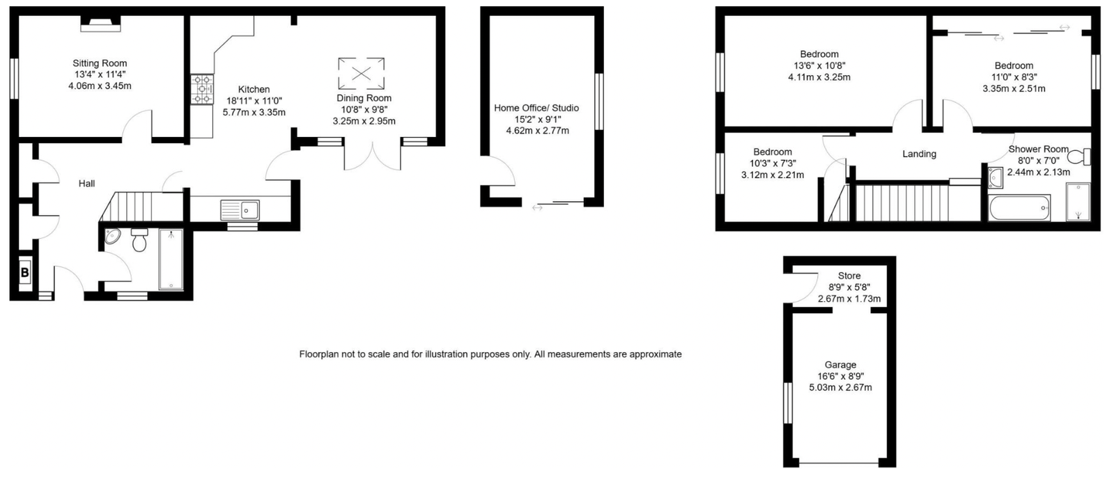 31, Silverhurst Drive, Tonbridge floorplan