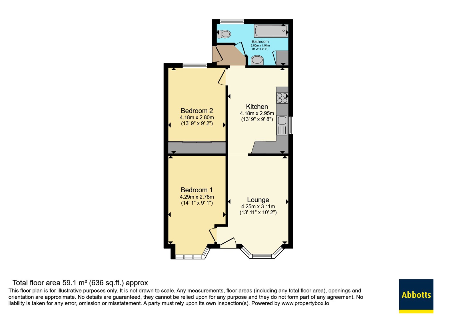 22, St. Andrews Road, Southend-on-Sea floorplan