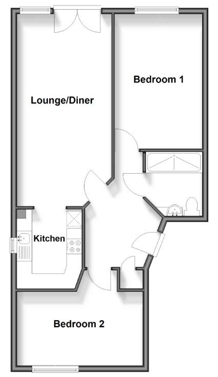 C, Great Ancoats Street, Manchester floorplan