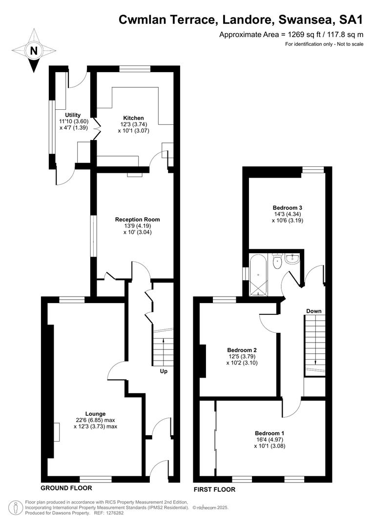 3, Cwmlan Terrace, Swansea floorplan
