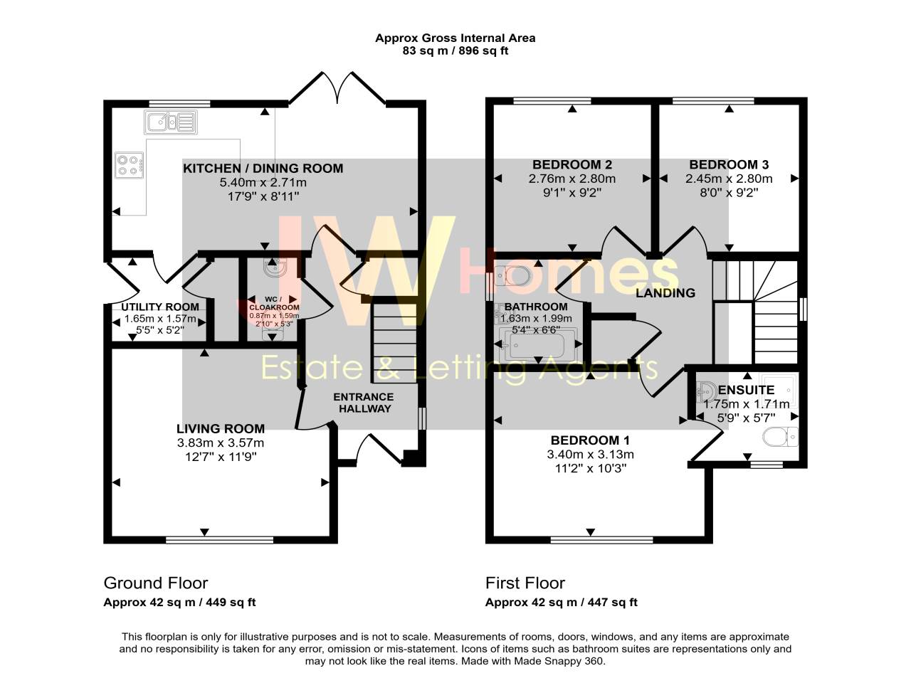 Cae'r Delyn, Oakdale Blackwood floorplan