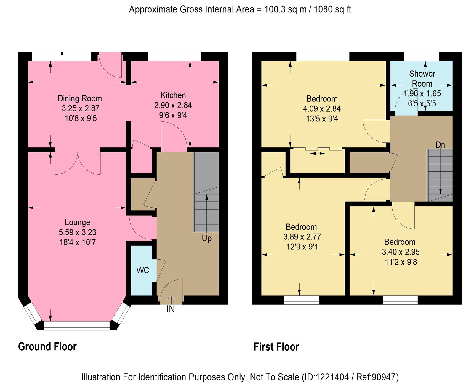 25, Kintyre Place, Falkirk floorplan