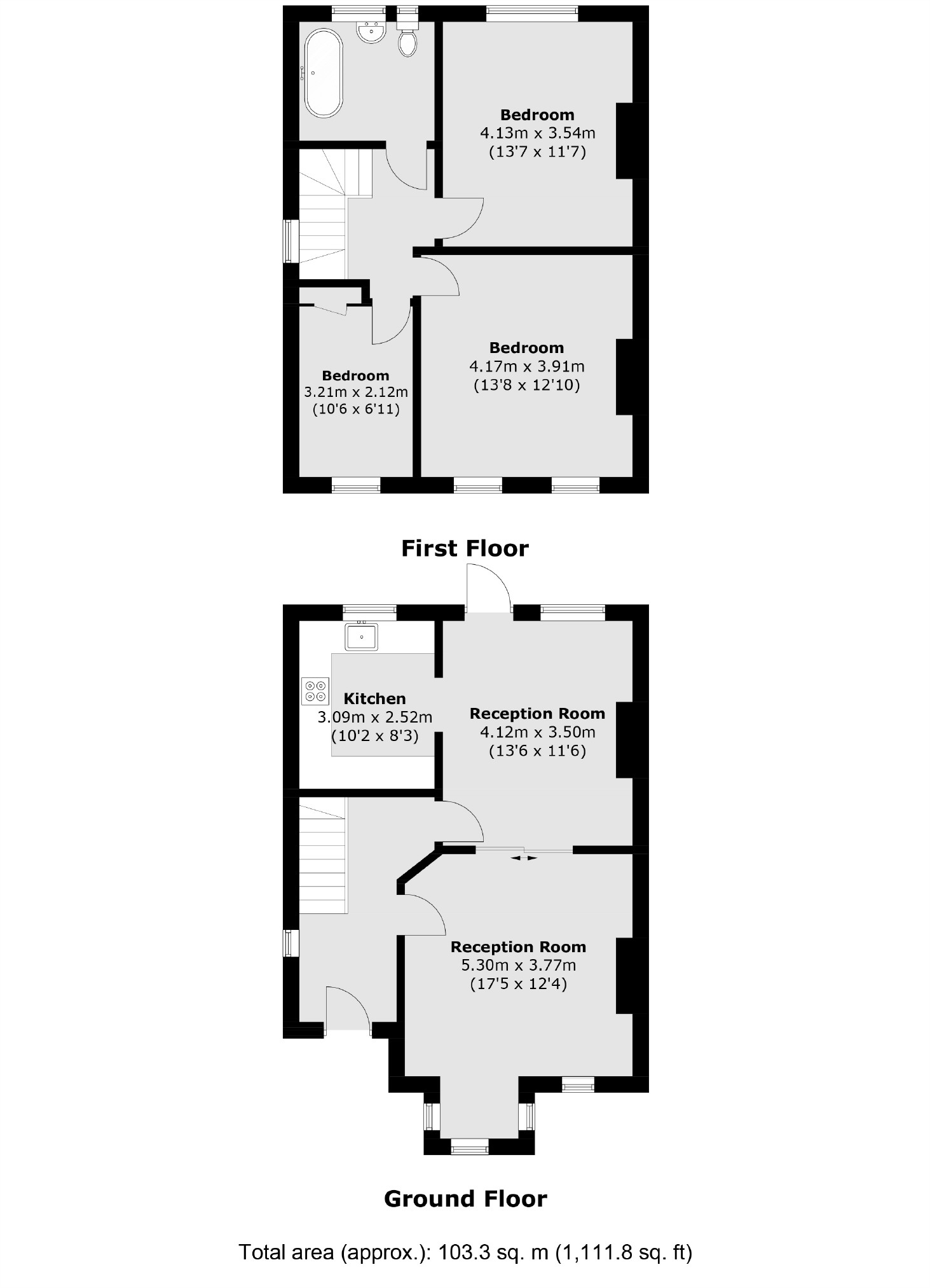18, Cascade Avenue, London floorplan