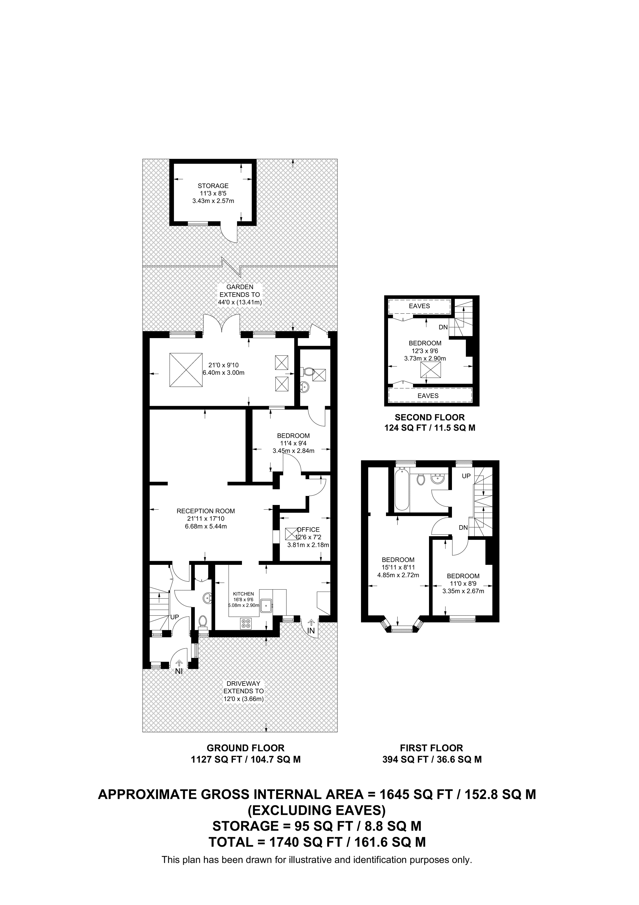 Saxon Drive, West Acton floorplan